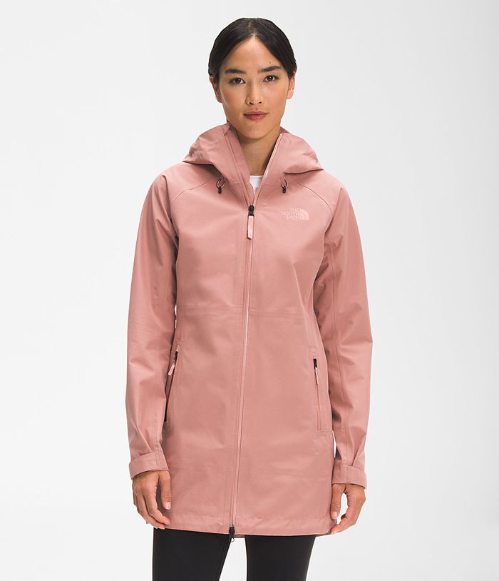 The North Face Womens Rain Jacket Dryzzle FUTURELIGHT™ Parka 624SIZQCV - Rose